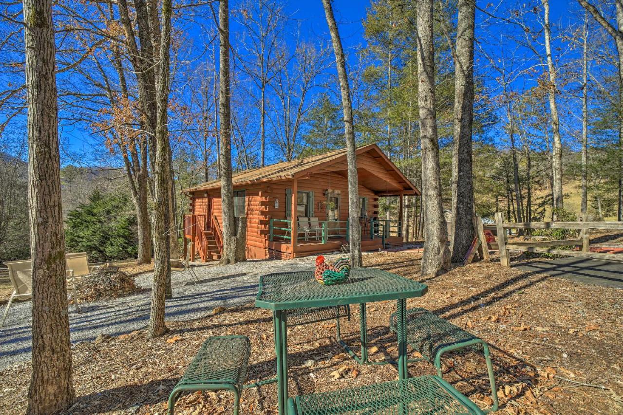 Franklin Cabin With Porch Near Hiking And Waterfalls! ภายนอก รูปภาพ